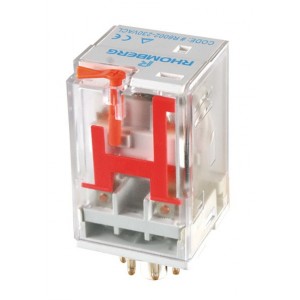 12VAC 10A 8 Pin Relay 2 C/O with Flag and LED