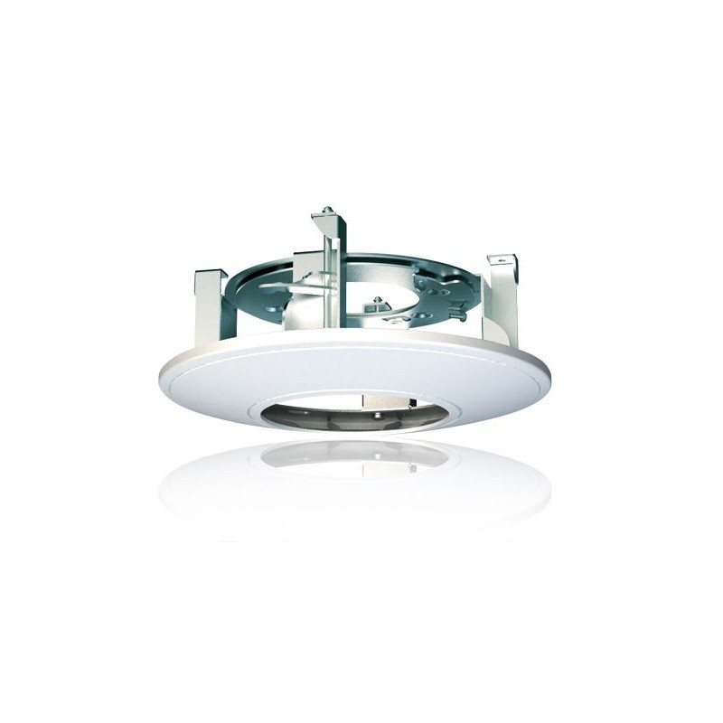 Hikvision Indoor Flush Mount Dome Bracket. Suitable for DS-2CD783F-E(I), DS-2CD754F-E(I), DS-2CD763NF-E, etc.