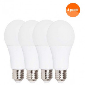 Emergency LED Cool White Light Bulb with Rechargeable Battery Back-up 9W - (Lasts up to 3-4 Hours) - (E27- screw in) 4 Pack