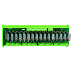 16-WAY 2C/O 110VAC 5A Relay Board C/W Housing