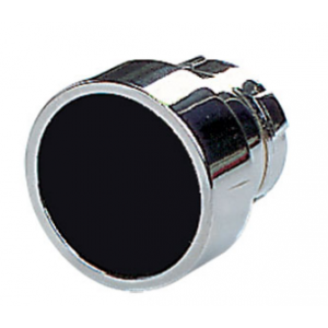 Black Flush Pushbutton Head