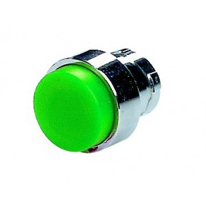 Green Extended Pushbutton Head