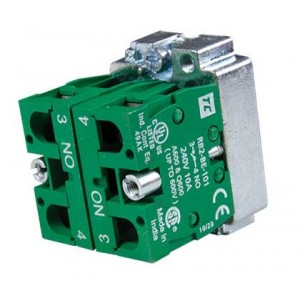 2 N/O Contact Block with Base