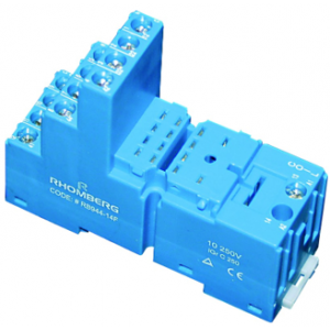 8 Pin Relay Base For Relay R5502 (300V/10A- IP20)