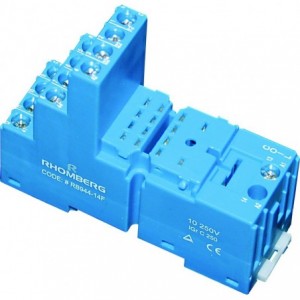14 Pin Relay Base For Relay R5504 (300V/10A)