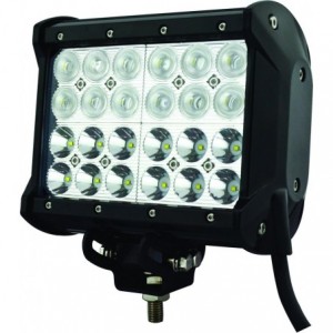 72W 24x3W LED Flood Light Bar 9-32VDC IP67