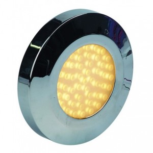 12VAC/DC Warm White LED Aluminium IP44 104x21mm