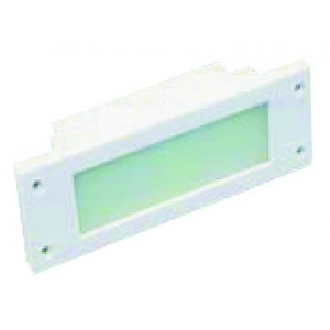230VAC Warm White LED Plastic Light IP68 (147.5x48x41mm)