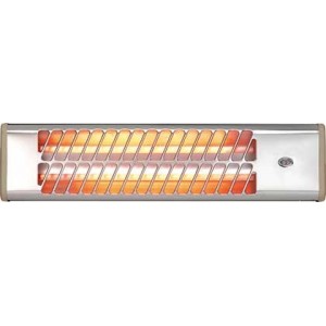 400/800W Wall Mount Halogen Heater 2 Bar