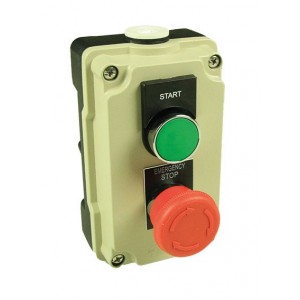 D.cast Push Button Station Start E-Stop Latch