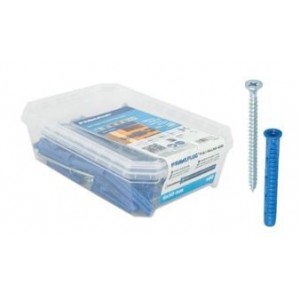 Universal Plug 4ALL 6 x 30mm with Screw - 100 Piece Tub