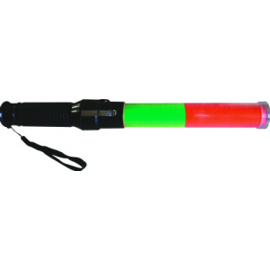 3.75W/1500MA Rechargable LED Police Baton- RED/GREEN- ON/OFF