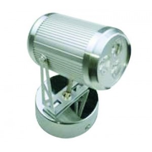 Aluminium Cool White 3x1W LED Spotlight (85-265VAC)