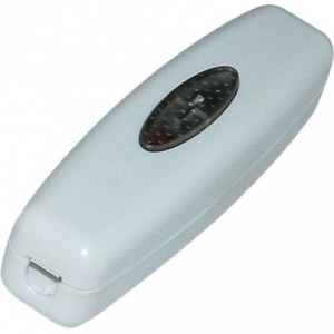 White Touch Lamp Dimmer 230V 160W Halogen 25W LED