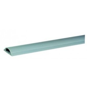 Half Round Trunking Grey 40W x 11H 1M