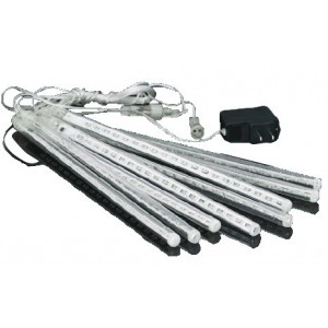 Red LED Falling Star Effect Tubes - 8 Pieces (230VAC)