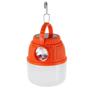 LED Solar and USB Powered Lantern Torch 3.7V 2000mAh IP54