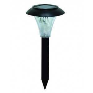 Plastic LED Solar Garden Light 325H x 125DIA 1.2V