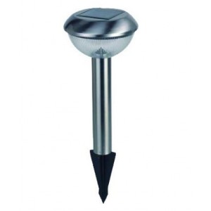 Stainless Steel LED Solar Garden Light 360Hx115DIA