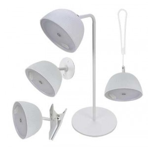 USB Rechargeable White 4-in-1 Dimmable LED Lamp Kit 3.5W 4000K