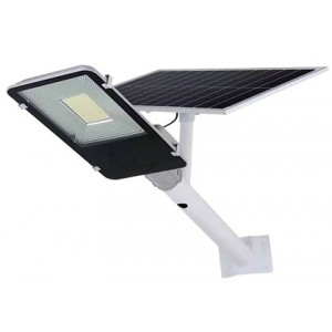 100W LED Solar Street Light with 20W Panel and 3.2V/15AH Battery