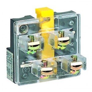 Contact Block 1NO + 1NC with Lock Plate