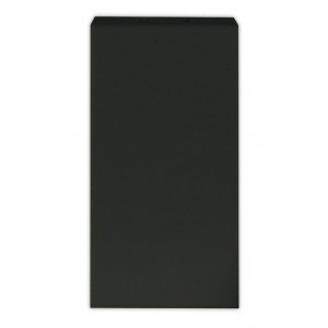 BLANK COVER PLATE 1M BLACK (22.5x45mm) ORION