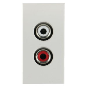 AUDIO PHONO CONNECTION SOCKET 1M (22.5x45mm)