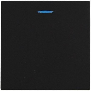 Orion Two Way 16A Single Switch 2M Black (45x45mm)
