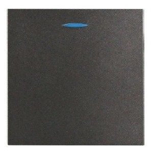 Orion 2M Slate 16A Two-Way Single Switch (45x45mm)
