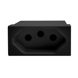 Orion N-Type 16A 1M Black Socket (22.5x45mm)