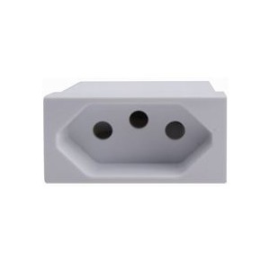Orion N-Type 16A Socket 1M White (22.5x45mm)