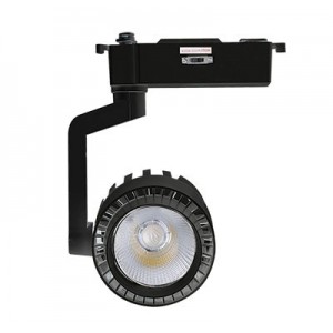 Black 10W CCT Adjustable LED Track Light (3000-4000-6000K)