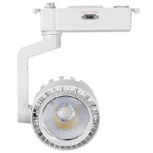 White 10W CCT Adjustable LED Track Light (3000-4000-6000K)