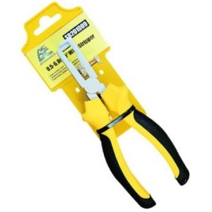 6-inch Wire Stripper in High Carbon Steel with Nickel Alloy Plating