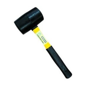 24oz Rubber Mallet with Fibreglass Handle