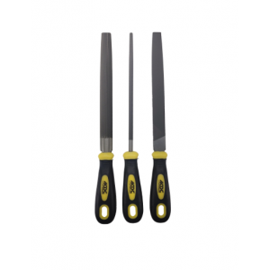 8-Foot File Set - Flat- Half Round- Round