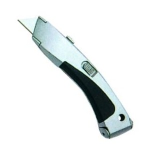 Heavy Duty Utility Knife with 3 Blade Storage