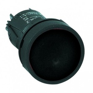 Black Economy Push Button 1 N/O 22mm