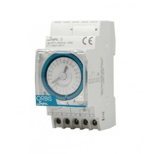 SUPRA D 1 x 24H/15M Timer 2.5M 230VAC