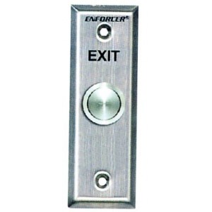 5A Exit Pushbutton C/W S/STEEL Face Plate IP65