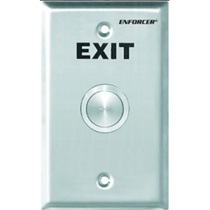 5A Exit Pushbutton C/W S/STEEL Face Plate IP65