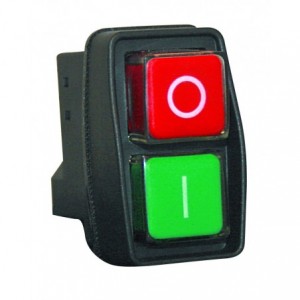 2.2kW 230V 1-Phase Manual Motor Switch with UV Protection and IP55 Flush Mount