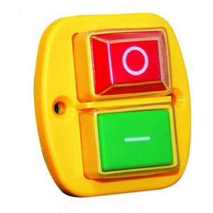 2.2kW 230V 1-Phase Manual Motor Switch with UV Protection and Flush Mount IP55
