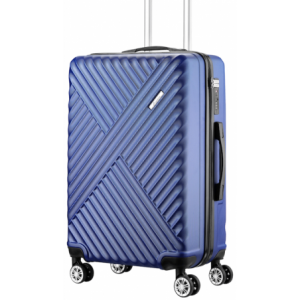 Travelwize Astra ABS 67cm 4-Wheels Spinner Luggage Navy