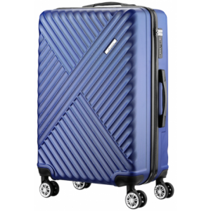 Travelwize Astra ABS 77cm 4-Wheels Spinner Luggage Navy