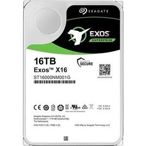 16TB Seagate Exos- Enterprise X16- SATA-III 6Gbs- 512e/4Kn- 7200 RPM 256MB Cache- 3.5"- HDD (Pulled - 1Y Warranty)
