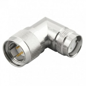 Right Angle Twinax Connector Plug To Socket 2W UG891
