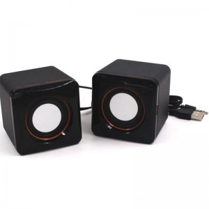 TUFF-LUV X1 USB Powered Mini Compact Stereo Speakers with 3.5mm Audio Input