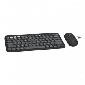 Logitech Pebble 2 Combo Bluetooth Slim Keyboard And Mouse - Graphite (920-012239)